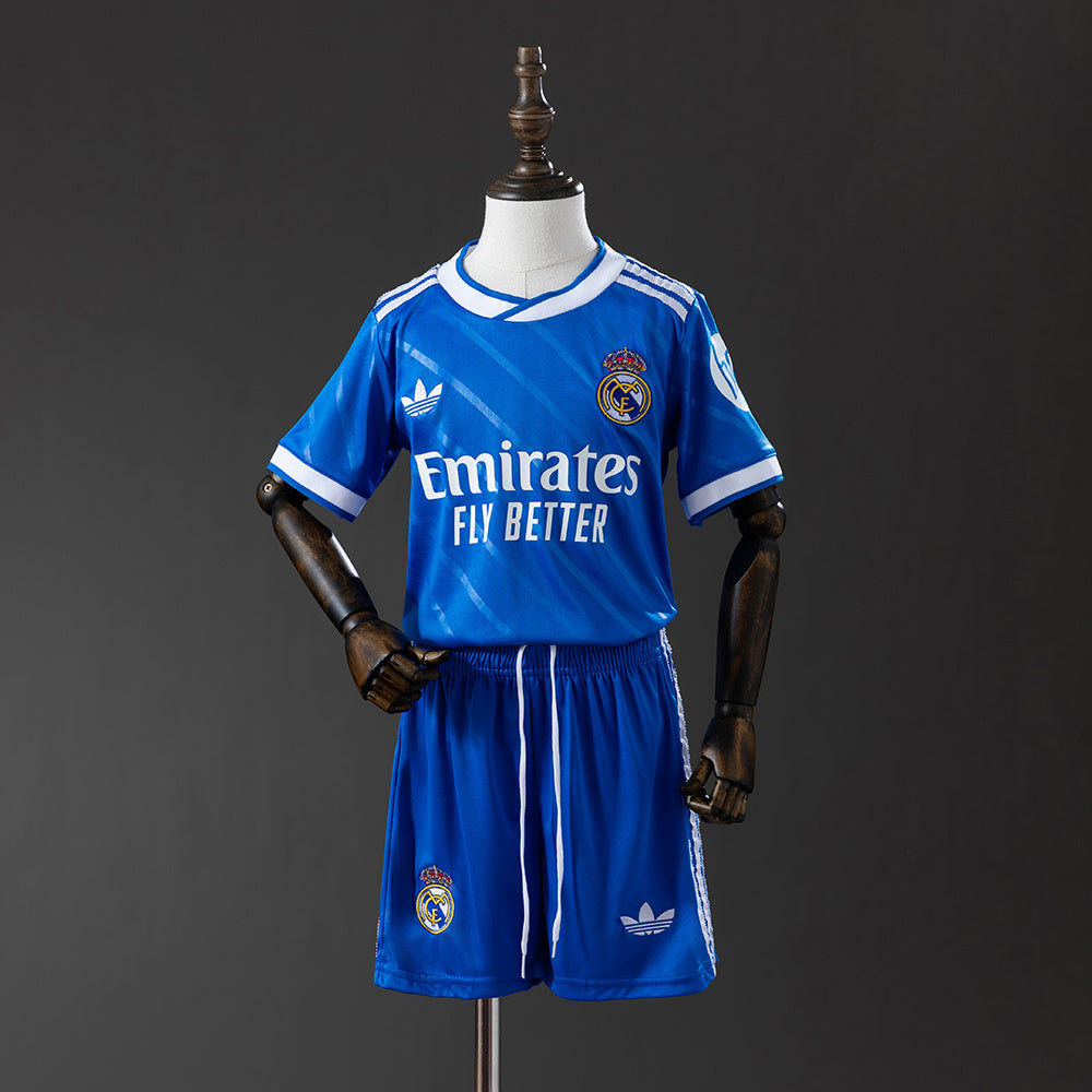 Real Madrid 2/526 Tercera equipación visitante para niños