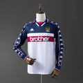 Camiseta retro de manga larga del Manchester City 97/98
