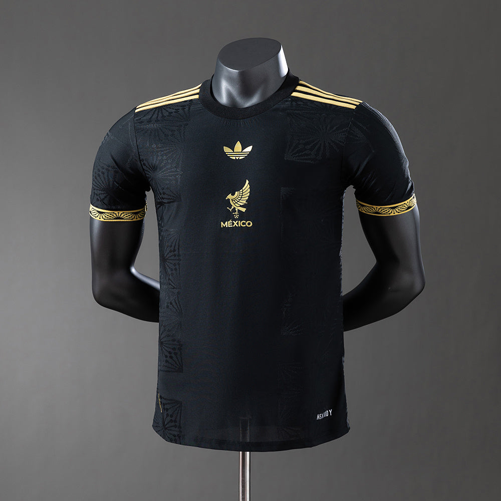 Camiseta de México Edición Especial 25/26 Versión Jugador Negra
