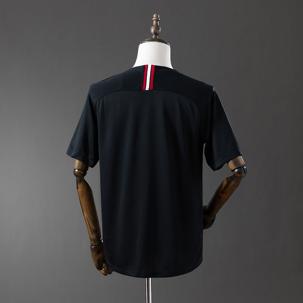 Camiseta retro del PSG 18/19 negra