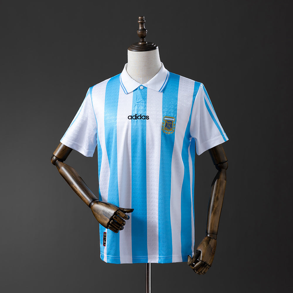 Camiseta retro de local de Argentina 1994