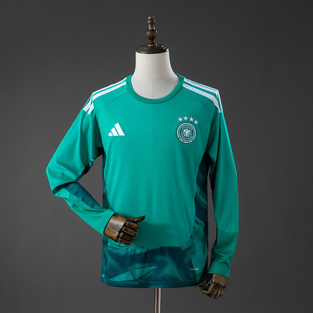 Camiseta de manga larga verde de portero de Alemania 2026