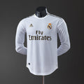 Camiseta retro de manga larga del Real Madrid 19/20, versión jugador