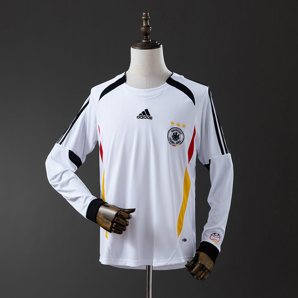 Camiseta retro de manga larga de Alemania 2006