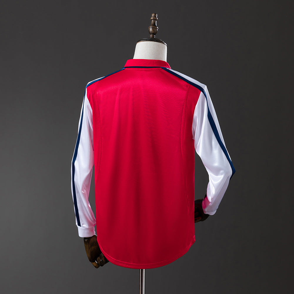 Camiseta retro de manga larga del Arsenal 01/02