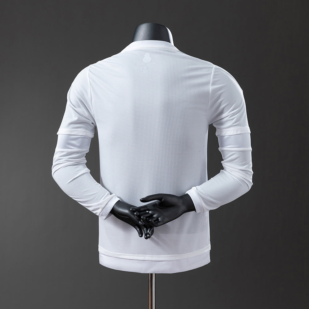 Camiseta retro de manga larga del Real Madrid 15/16, versión jugador