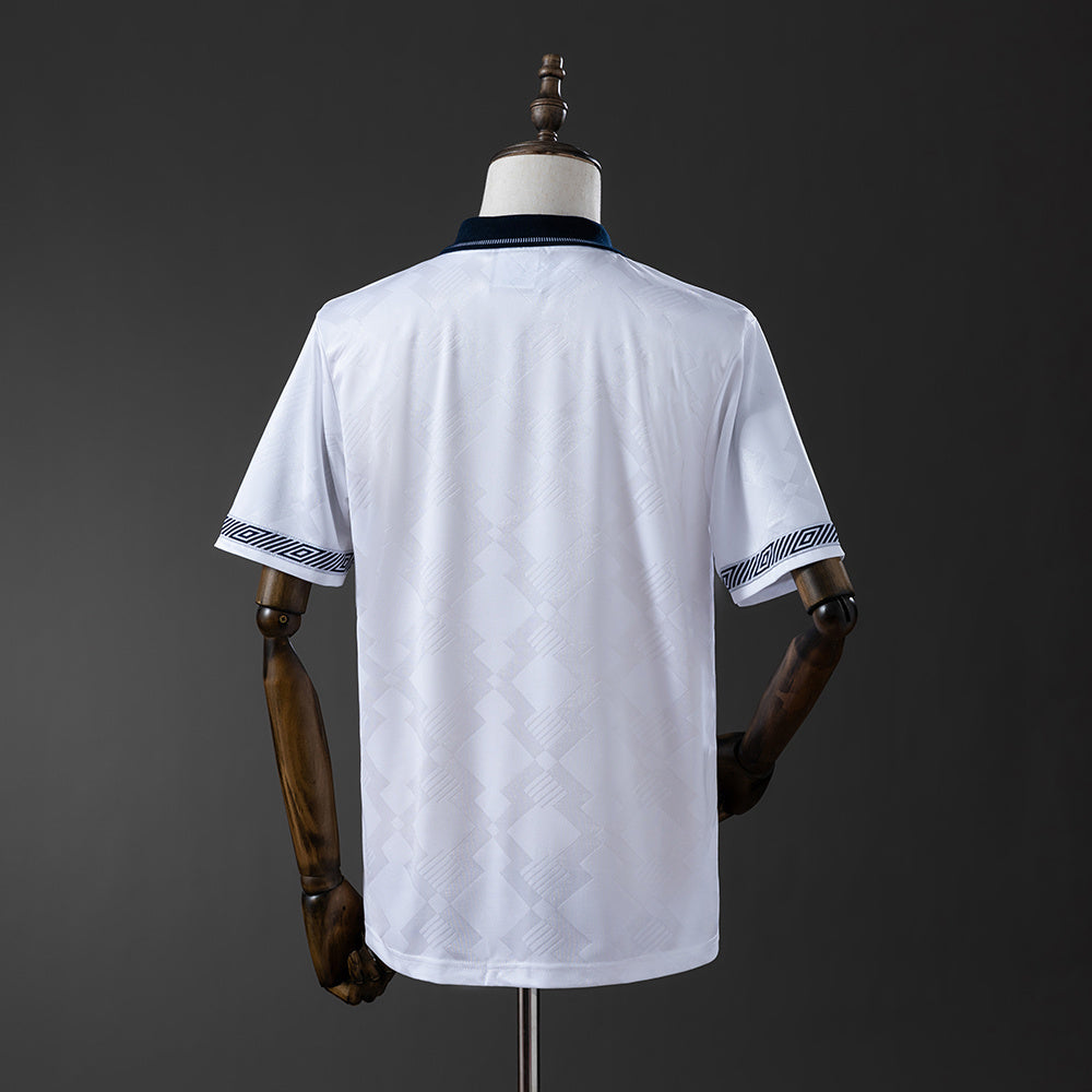 Camiseta retro de Inglaterra de 1990