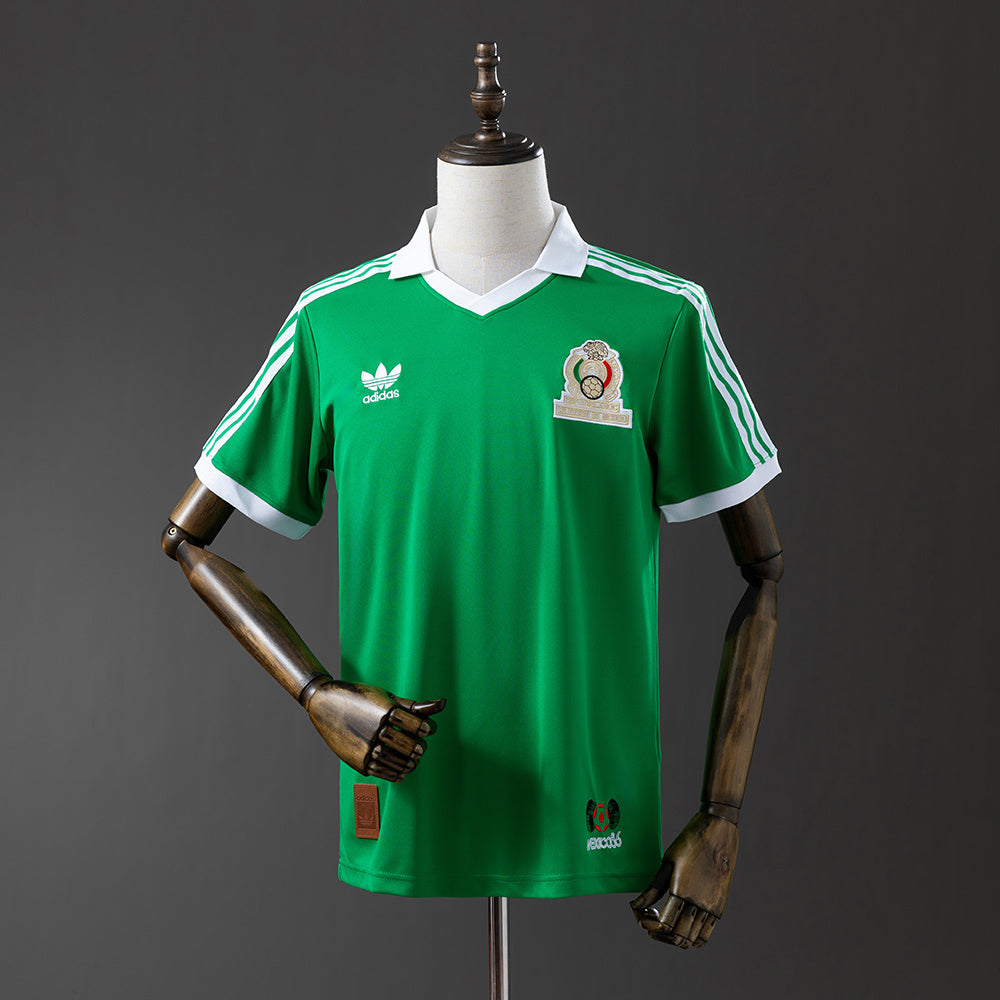 Camiseta retro mexicana de 1986 para casa