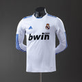 Camiseta retro de manga larga del Real Madrid 10/11, versión jugador