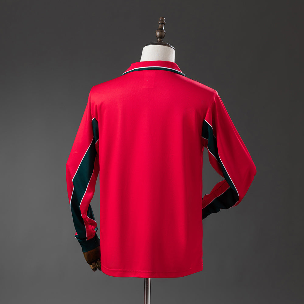 Camiseta retro de manga larga de Marruecos 1998 (visitante)