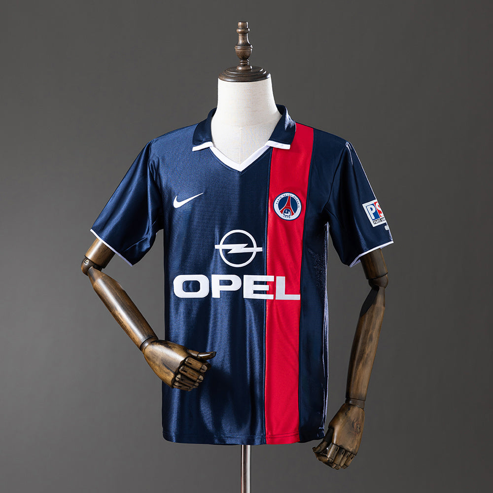 Camiseta retro del PSG 01/02 de local
