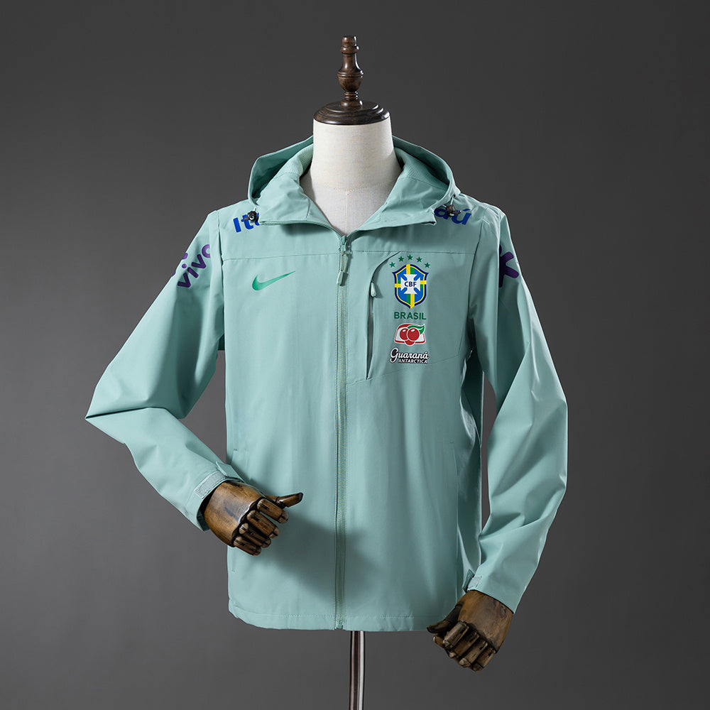Chaqueta cortavientos Brazil - Verde menta claro