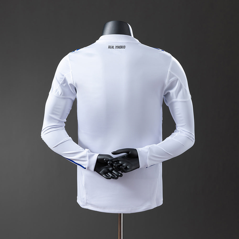Camiseta retro de manga larga del Real Madrid 10/11, versión jugador
