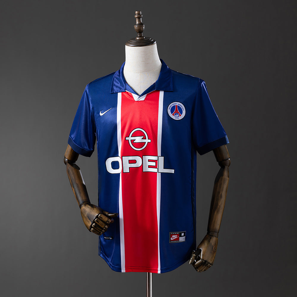 Camiseta retro del PSG de la temporada 98/99