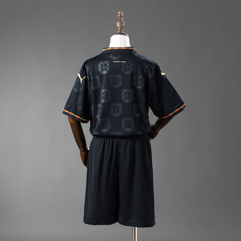 Camiseta negra de la selección infantil de Portugal 2026