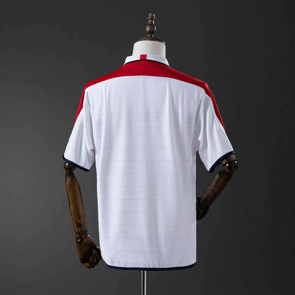 Camiseta Retro de Inglaterra 2004 para casa,