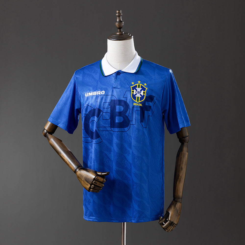 Camiseta retro de Brasil 1992 (visitante)