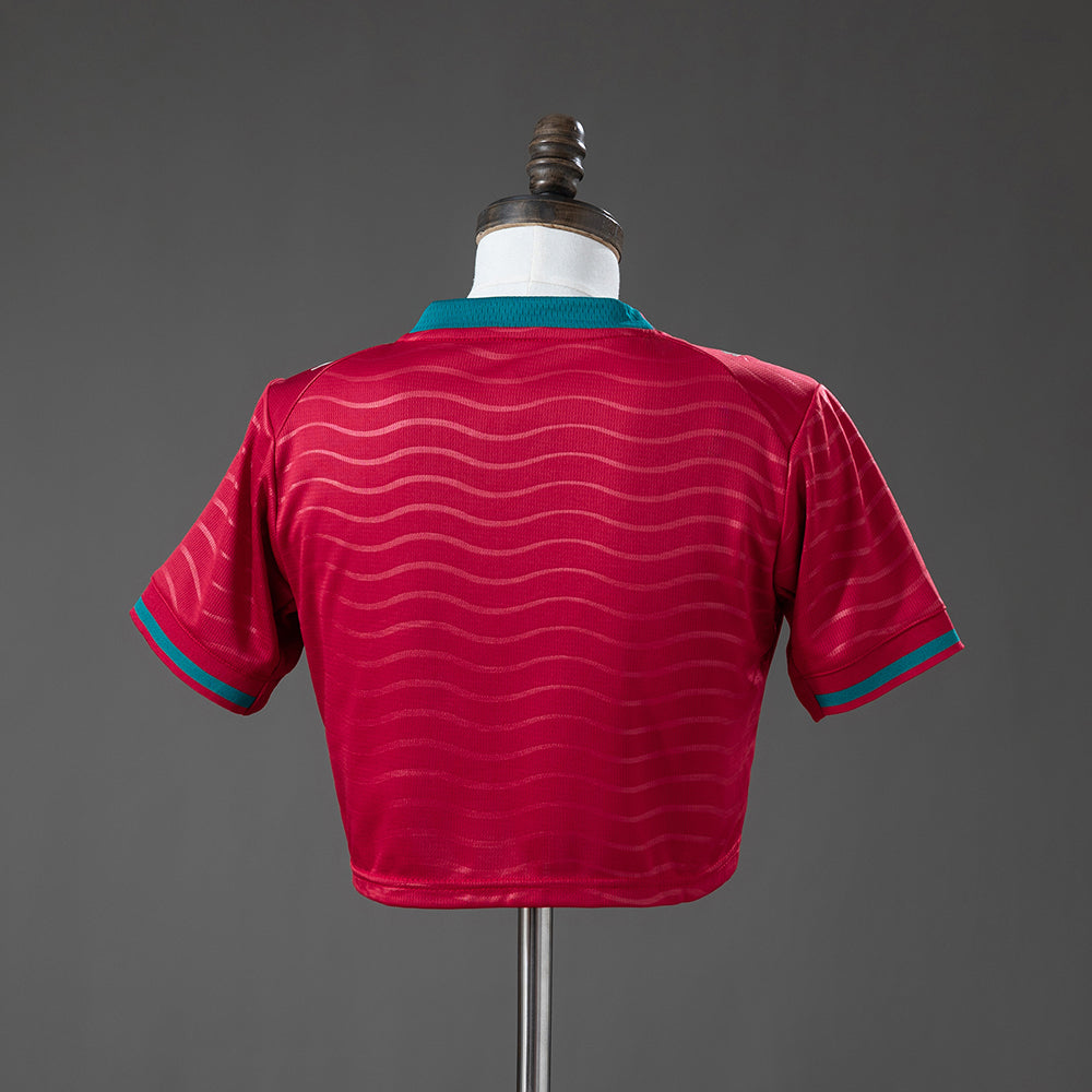 Camiseta corta de manga corta para mujer Portugal 2026