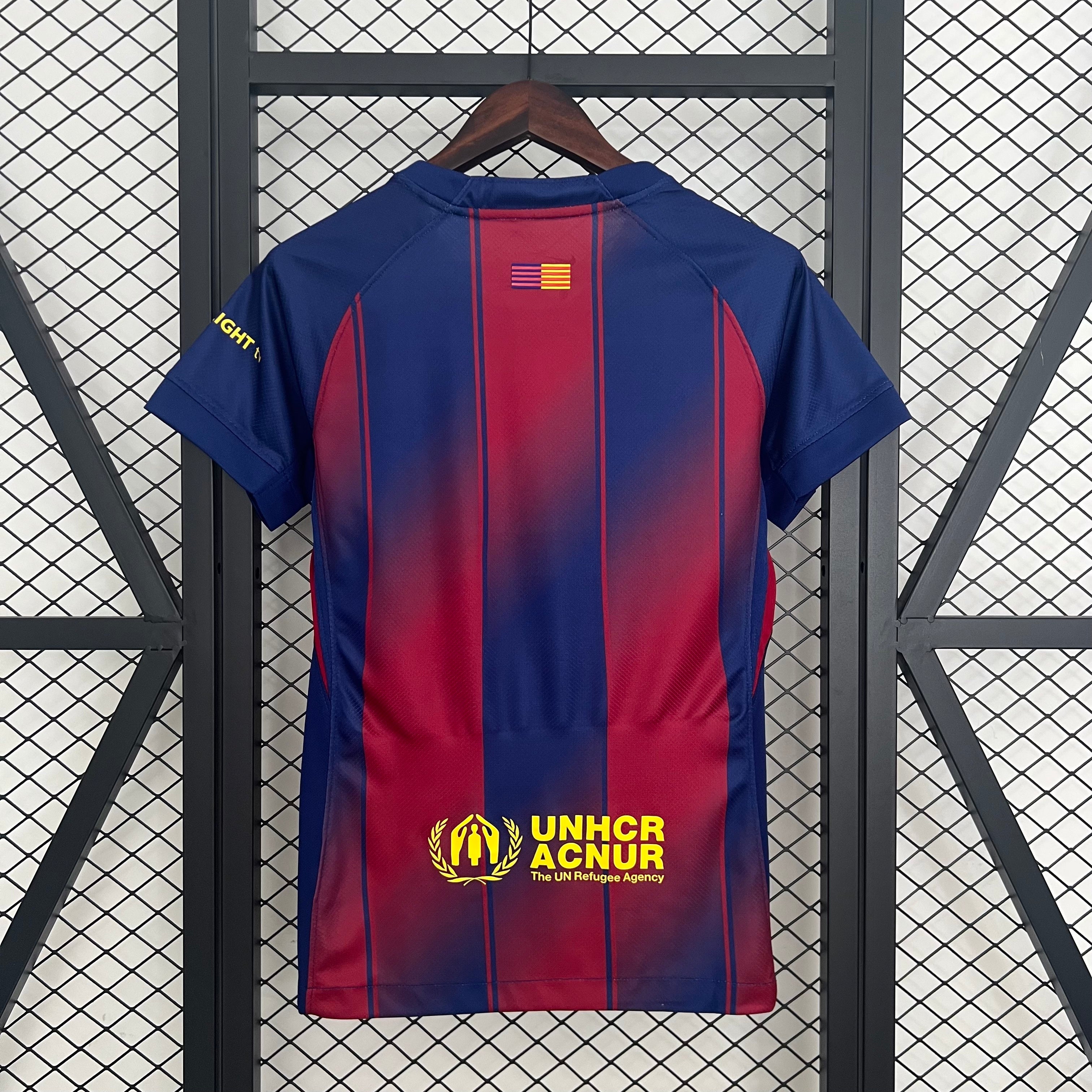 Camiseta de local del Barcelona para mujer, temporada 25/26