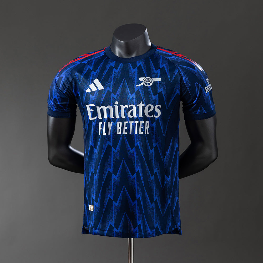 Camiseta de visitante del Arsenal, temporada 25/26
