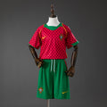 Camiseta infantil retro de la selección de Portugal 2004