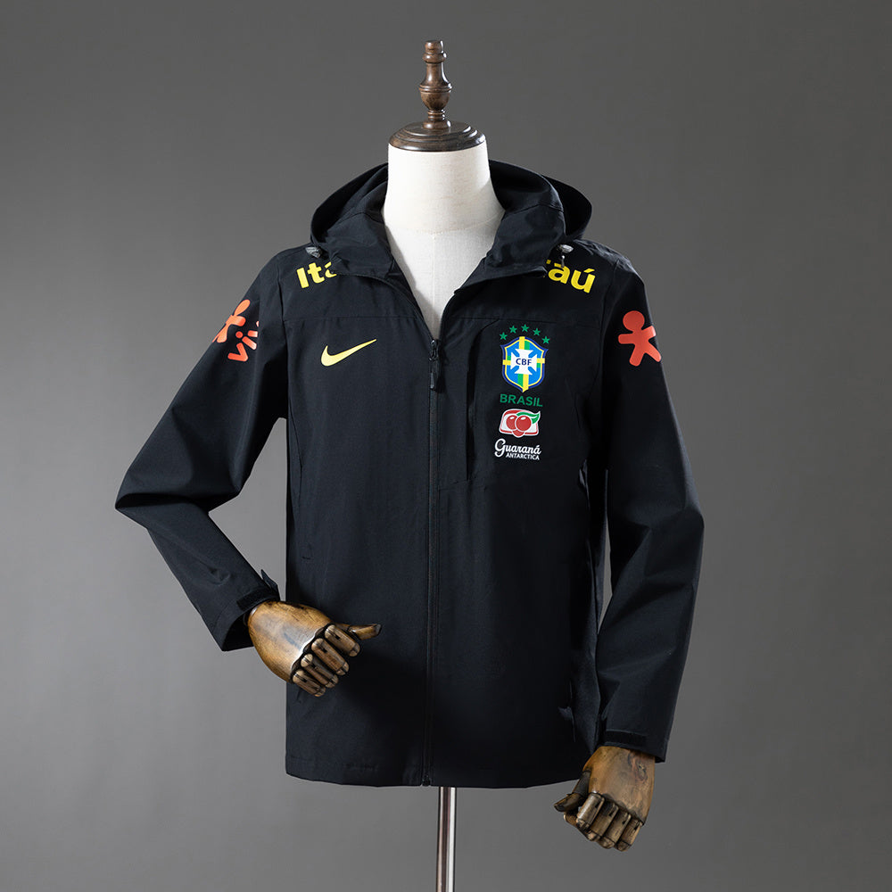 Chaqueta cortavientos Brazil - Negra