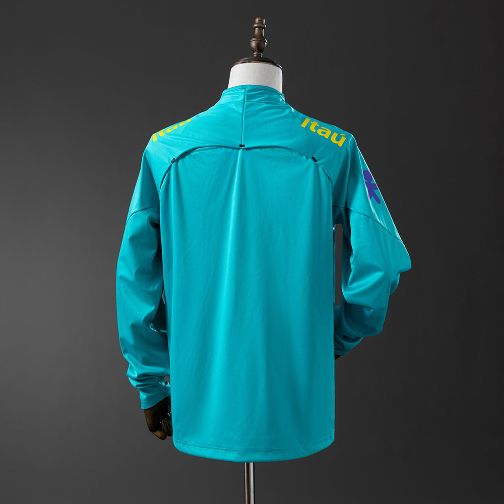 Sudadera de entrenamiento Brasil 22/23 Azul Lago