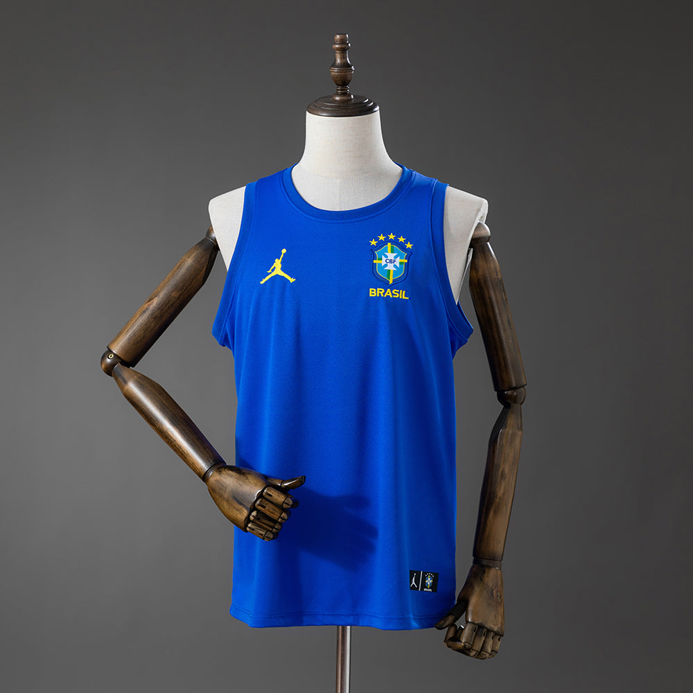 Chaleco de entrenamiento Brasil 2026 Azul