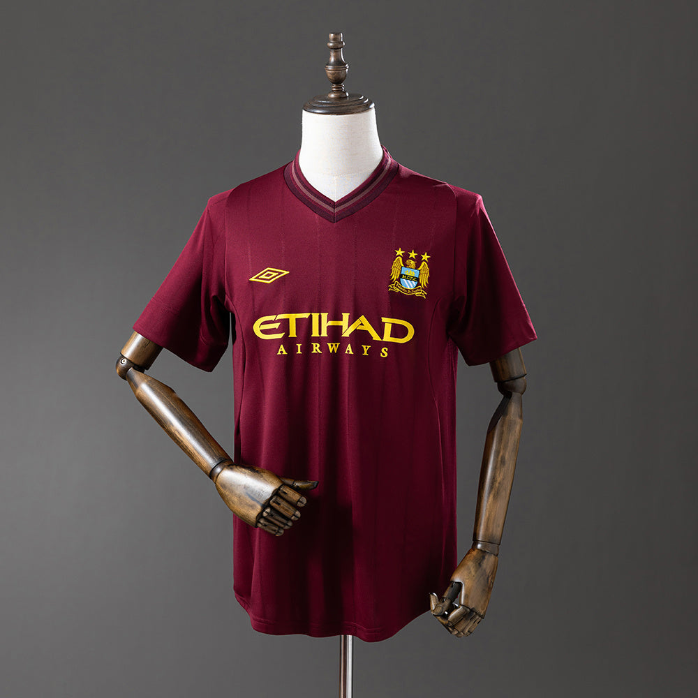 Camiseta retro del Manchester City 12/13, visitante