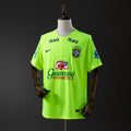 Traje de entrenamiento brasileño verde fluorescente