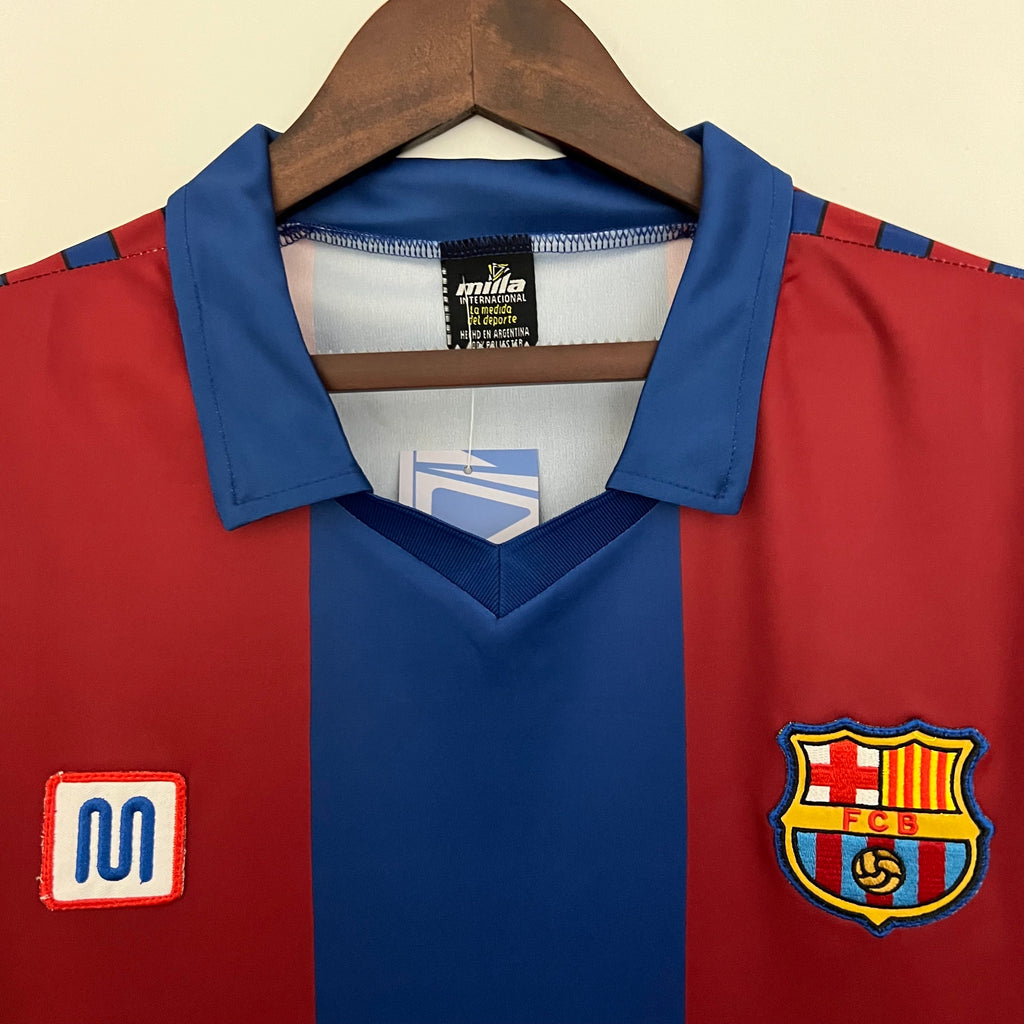 Camiseta retro del Barcelona 80/82