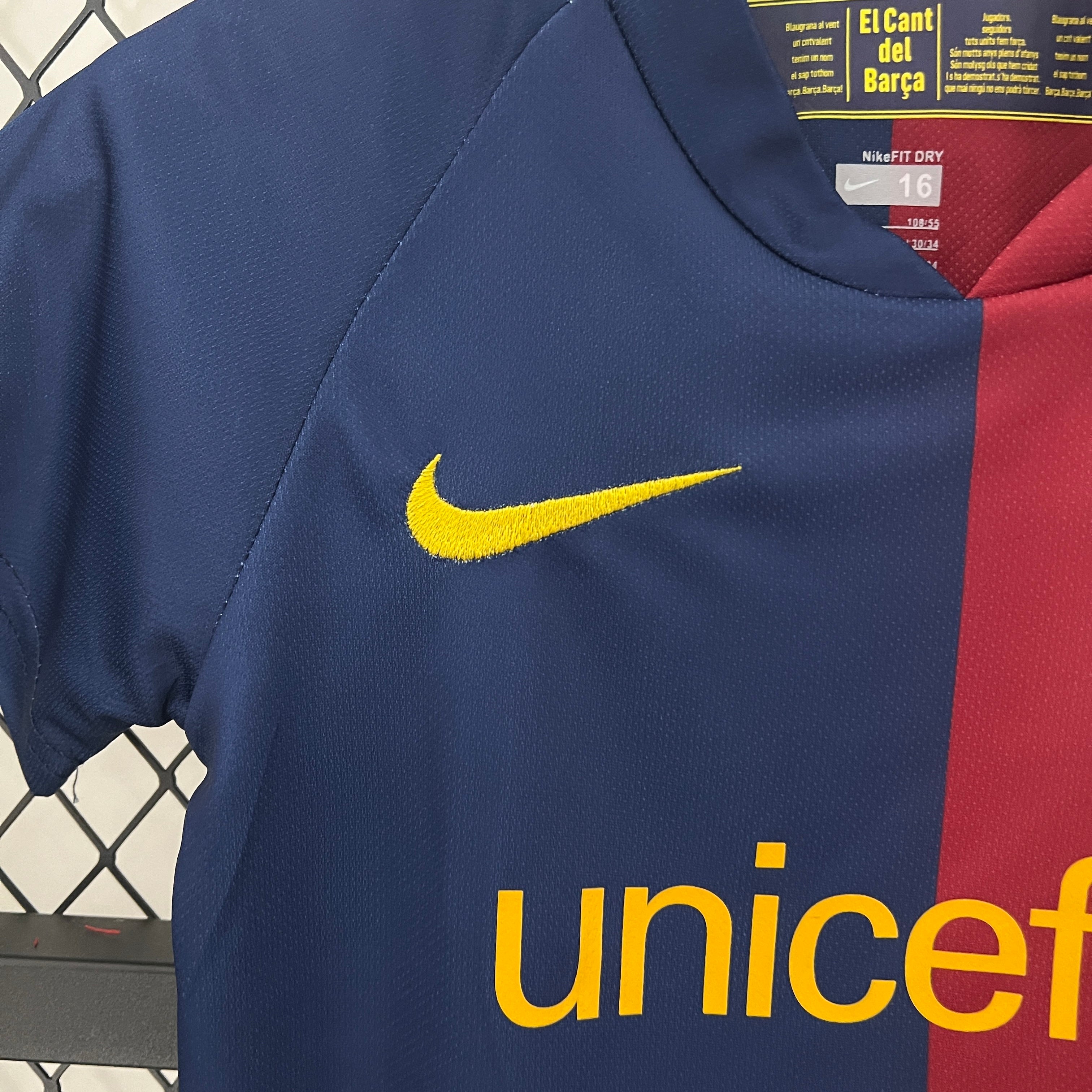 Camiseta infantil del Barcelona 08/09 (tallas de local)
