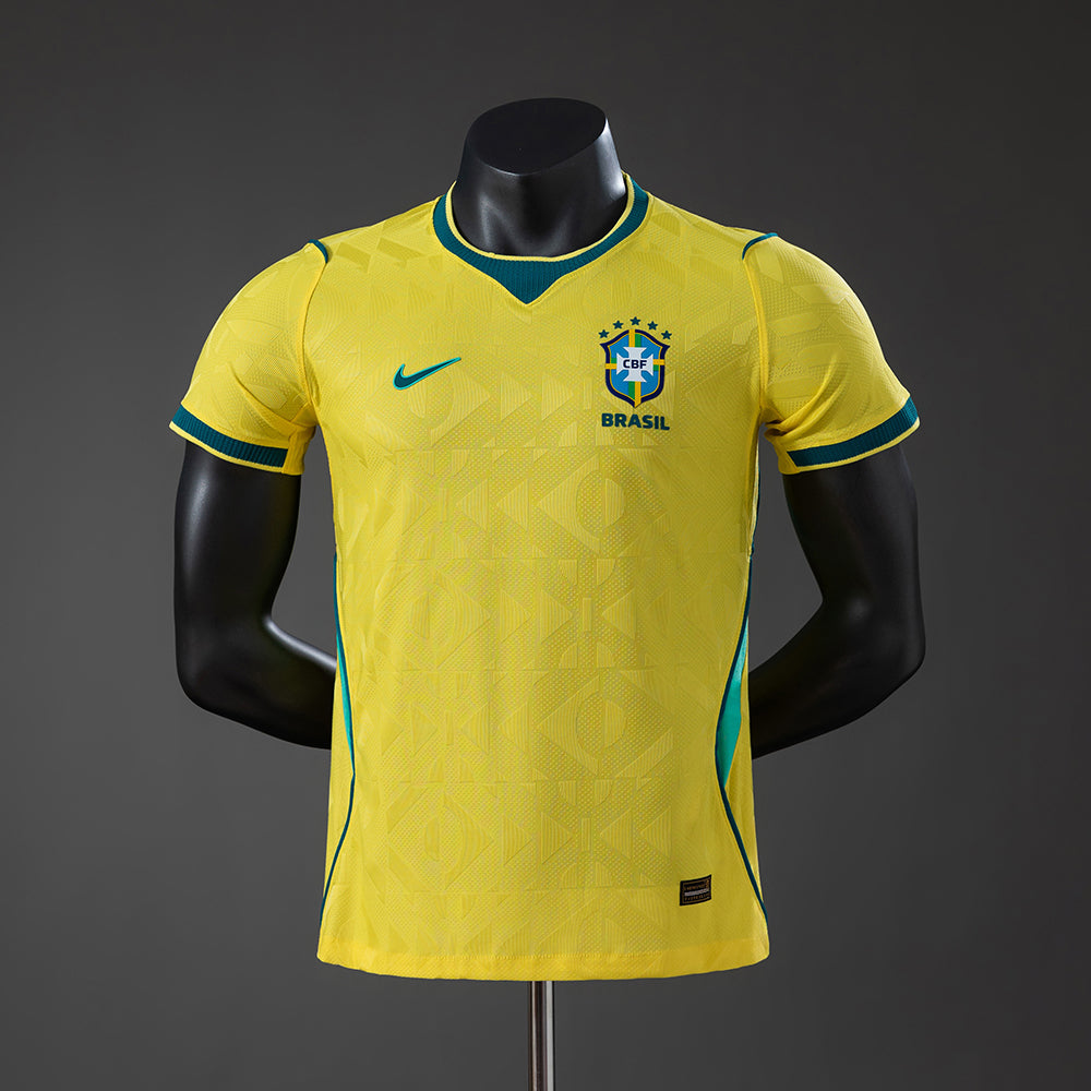 Camiseta de local de Brasil 2026, versión jugador