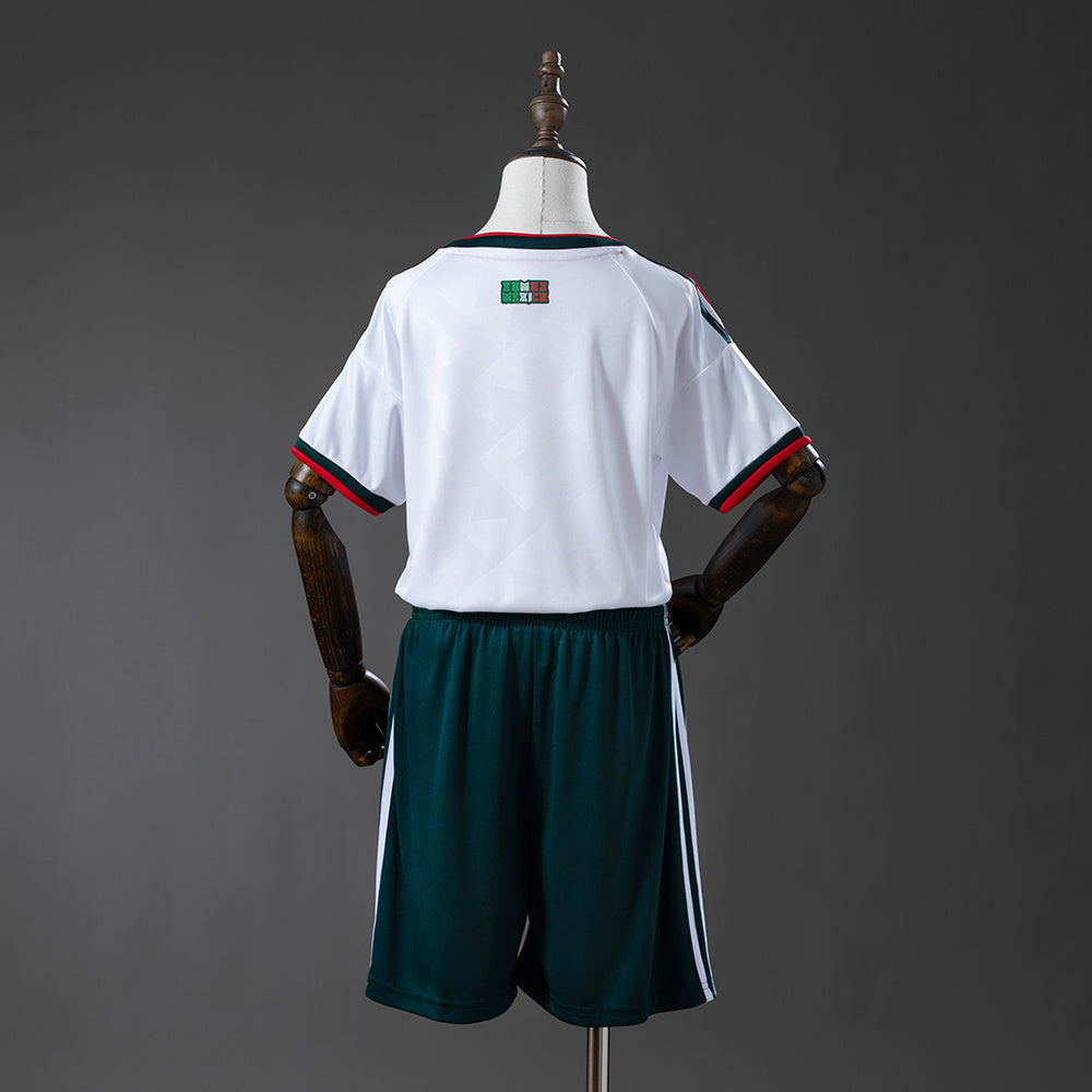 Camiseta infantil de visitante de México 2026