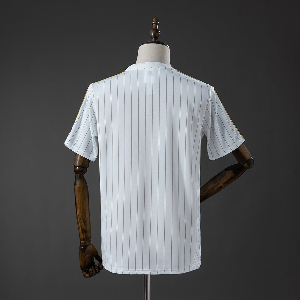 Camiseta Real Madrid Terrace Icons Blanca Oro