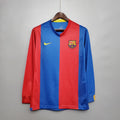 Camiseta retro del Barcelona 06/07 de manga larga