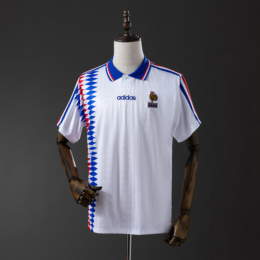 Camiseta retro de visitante de Francia 1994