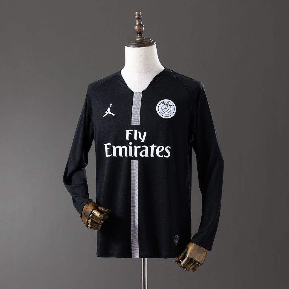 Camiseta retro de manga larga del PSG 18/19 (tercera equipación visitante)