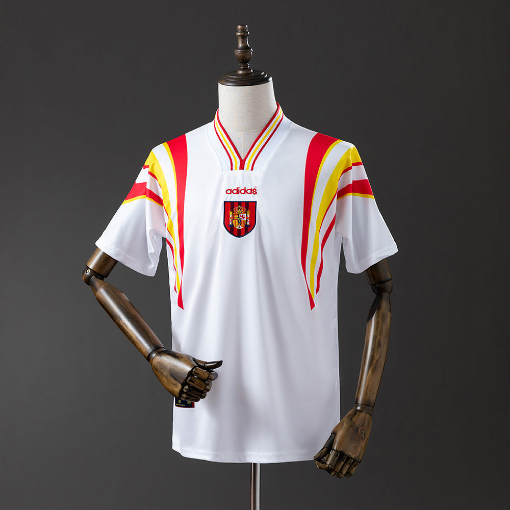 Camiseta retro de España de visitante de 1996