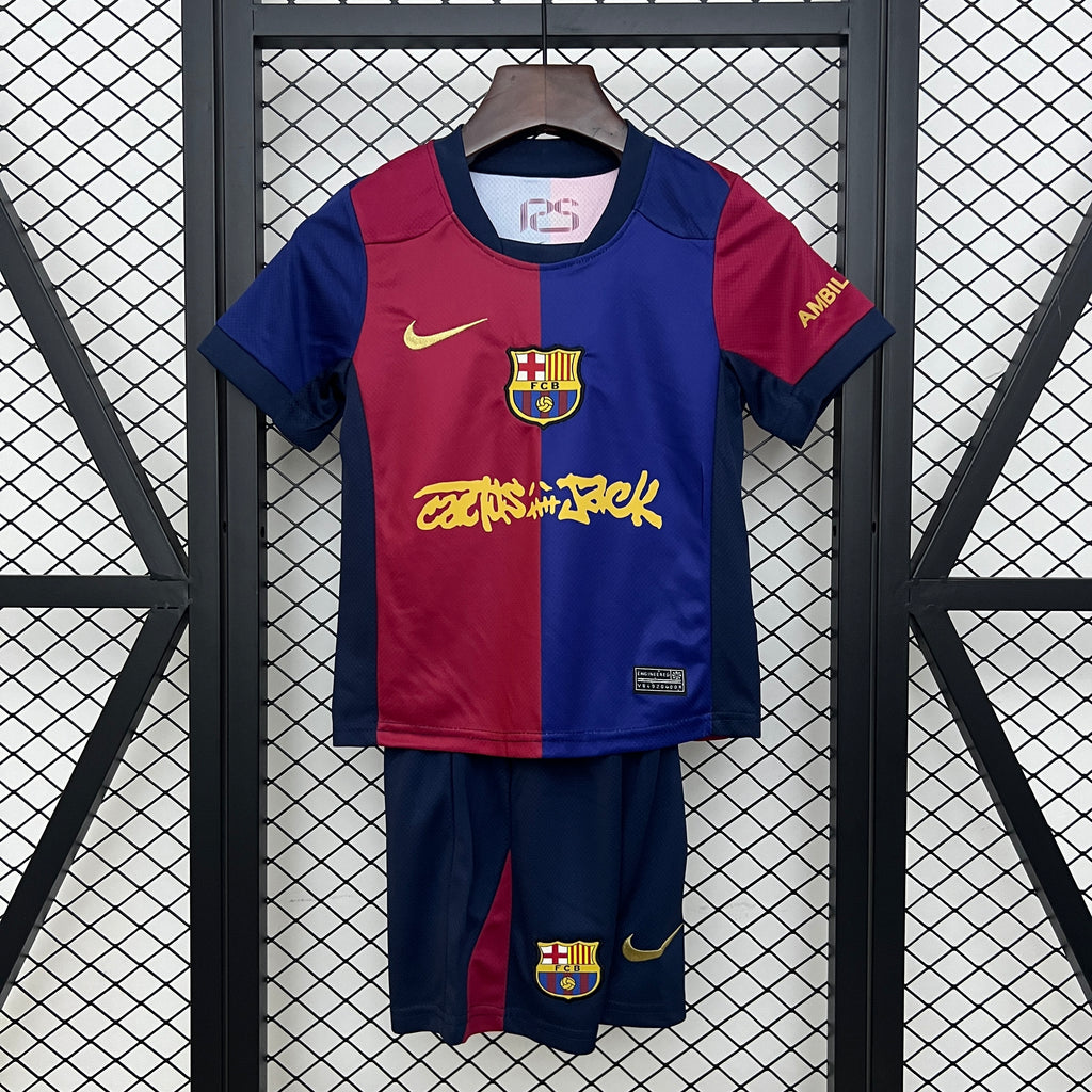 Camiseta infantil Barcelona de la temporada 25/26