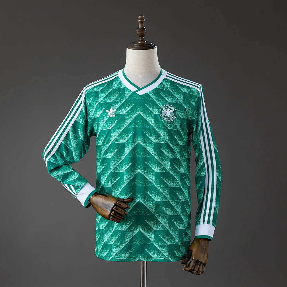 Camiseta retro de manga larga de Alemania 90/91 (visitante)
