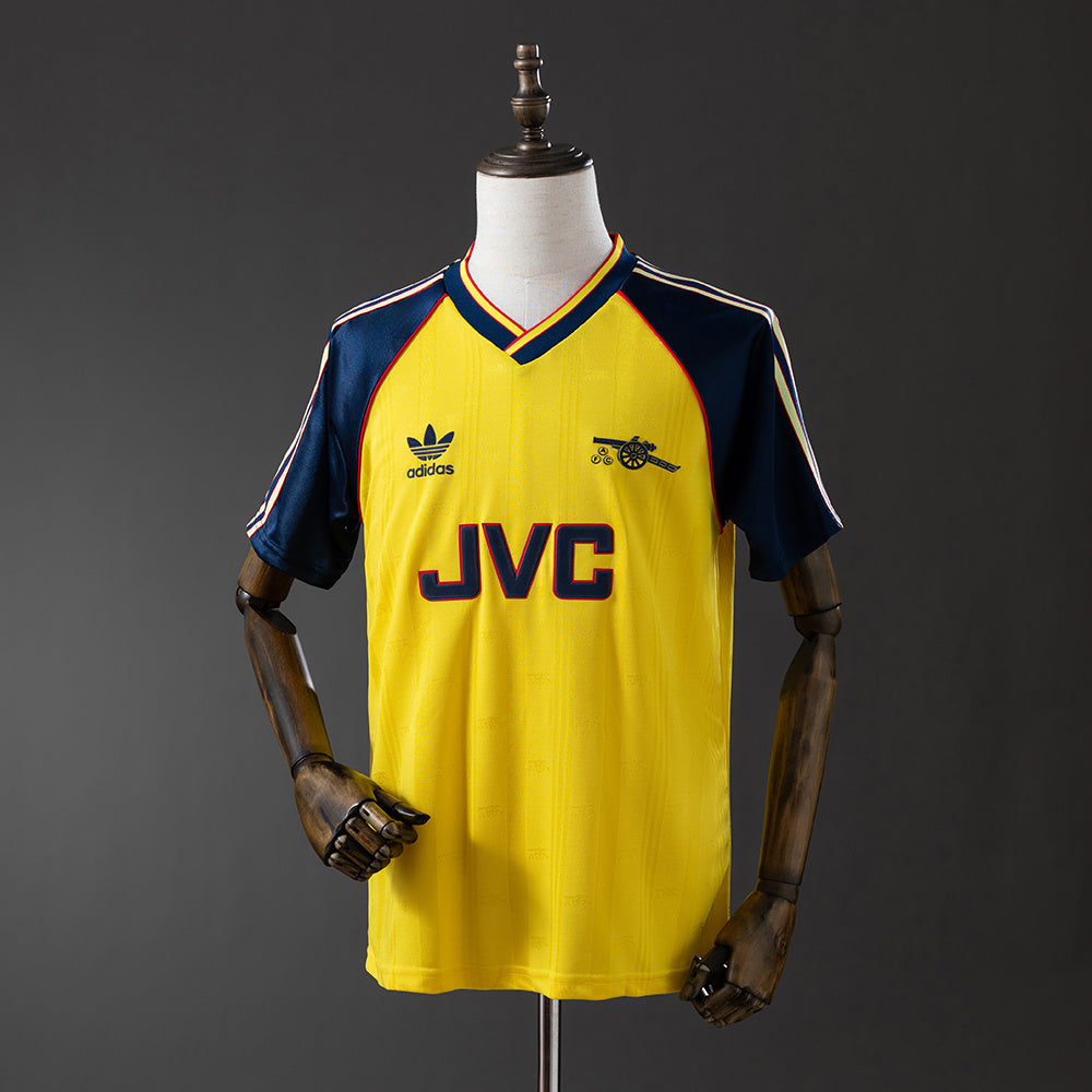 Camiseta retro del Arsenal de visitante de la temporada 88/89